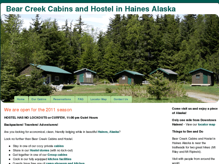 www.bearcreekcabinsalaska.com