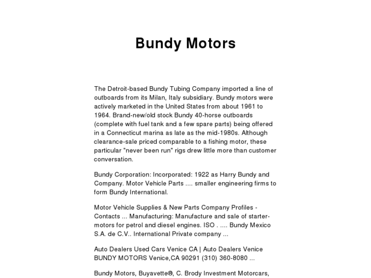 www.bundy-motors.com