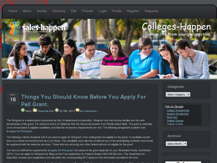 www.colleges-happen.com