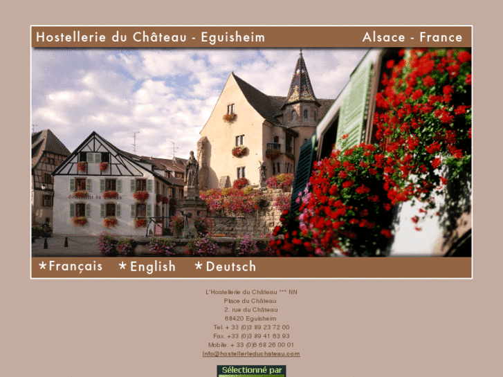 www.hostellerieduchateau.com