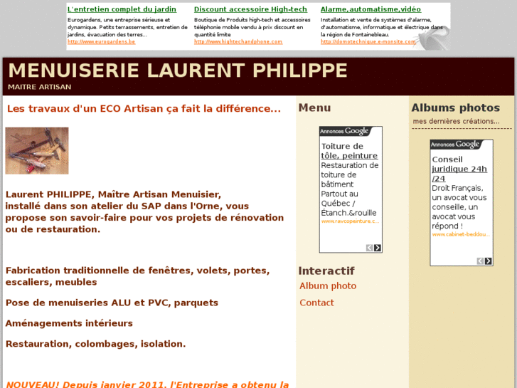 www.menuiserie-philippelaurent-lesap.com