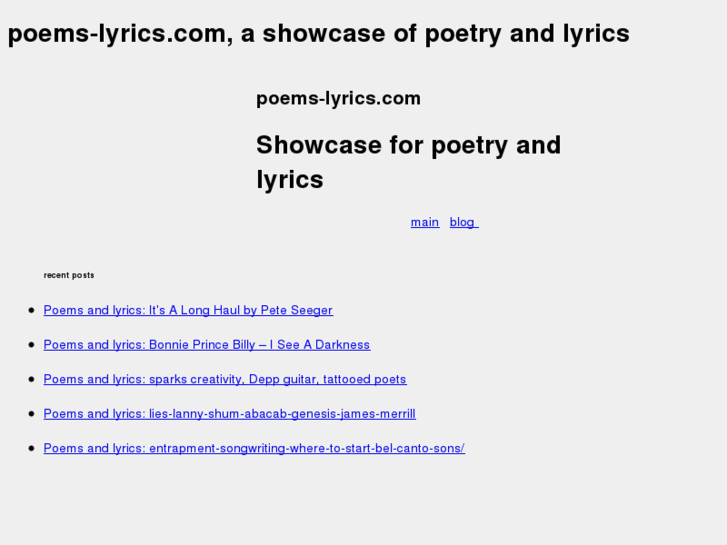 www.poems-lyrics.com