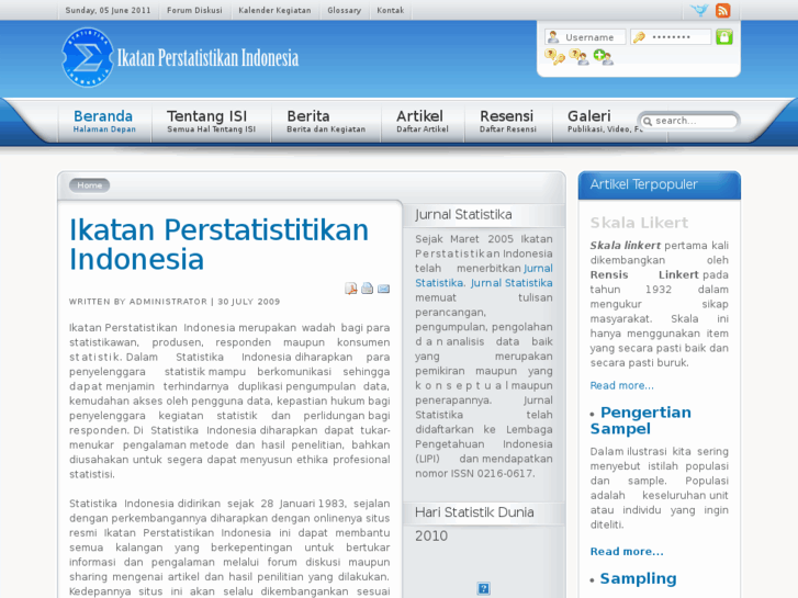 www.statistikaindonesia.org