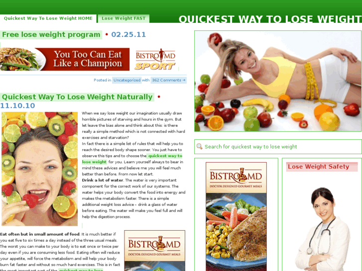 www.1quickestwaytoloseweight.info