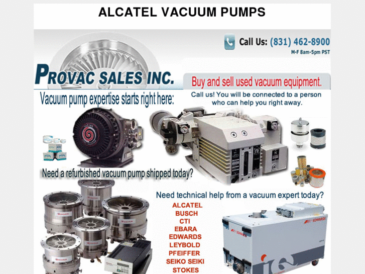 www.alcatelvacuumpumps.com