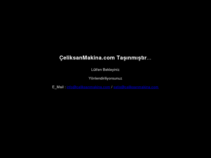 www.celiksanmakina.com