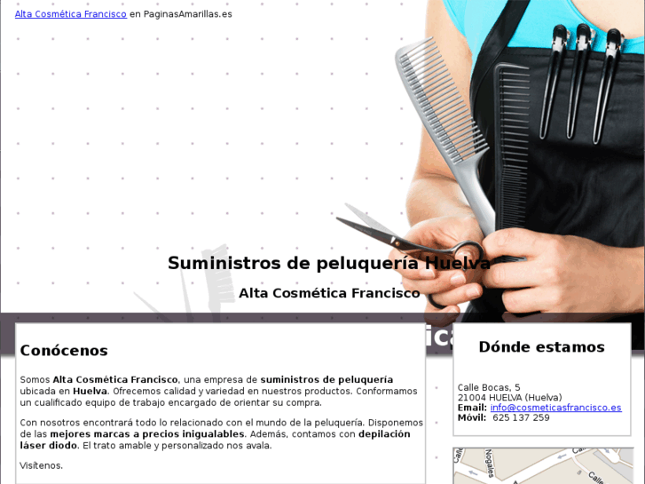 www.cosmeticasfrancisco.es