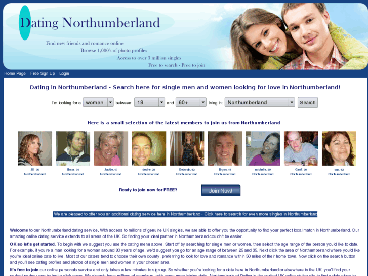 www.datinginnorthumberland.com