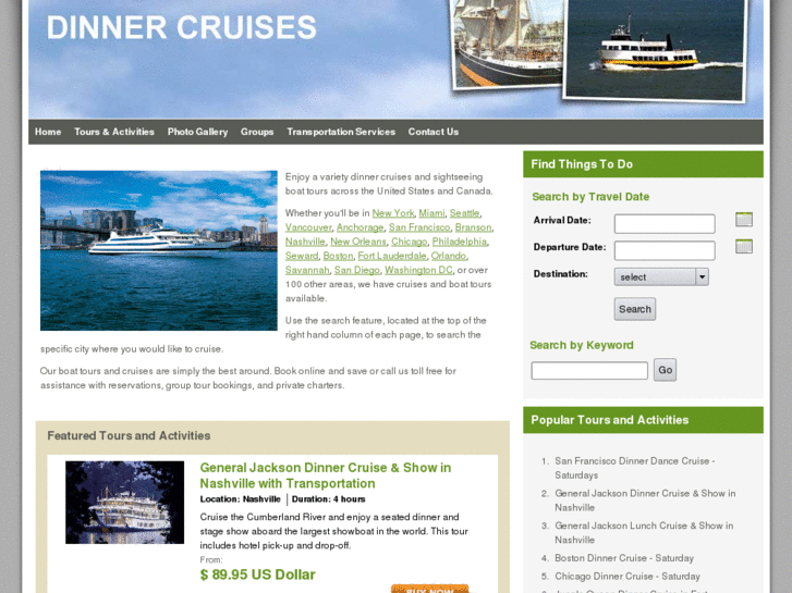 www.dinner-cruises.net