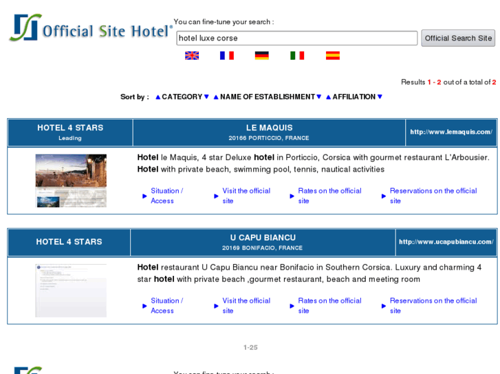 www.hotelluxecorse.com