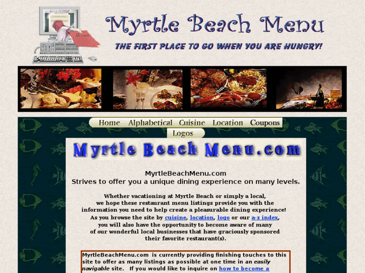 www.myrtlebeachmenu.com