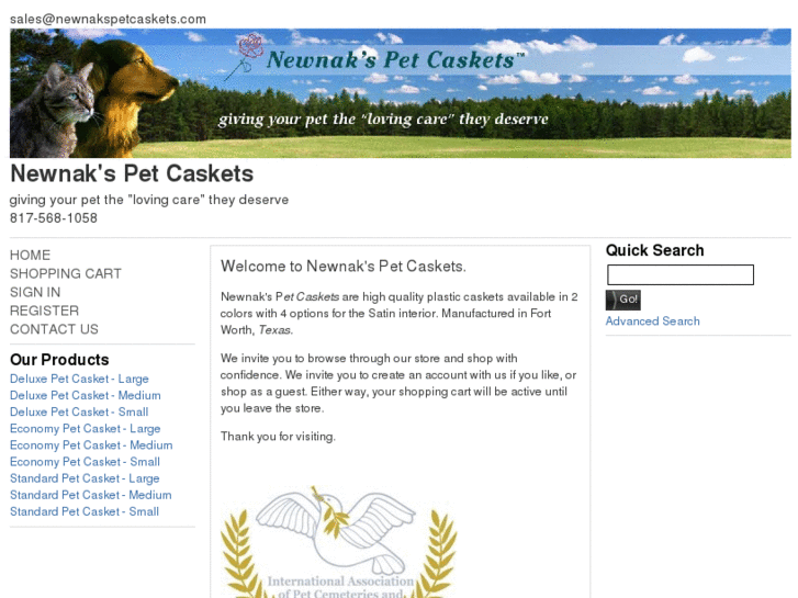 www.newnakspetcaskets.com