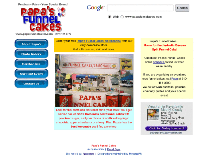 www.papasfunnelcakes.com