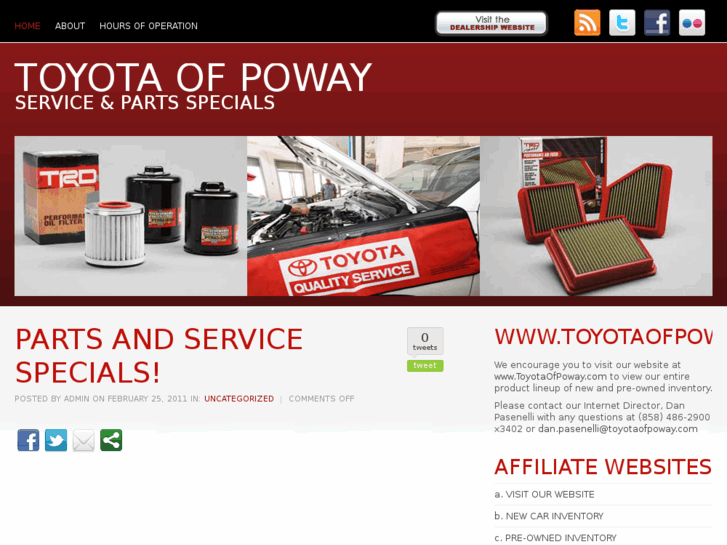 www.powaytoyotaserviceparts.com