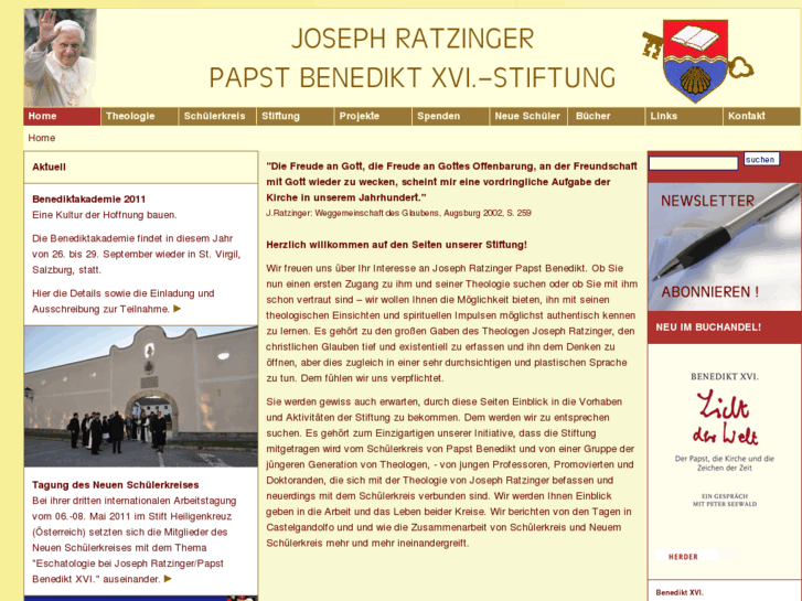 www.ratzinger-pope-benedict-foundation.com