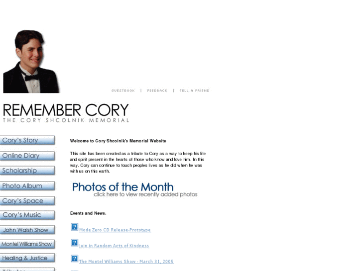 www.remembercory.com