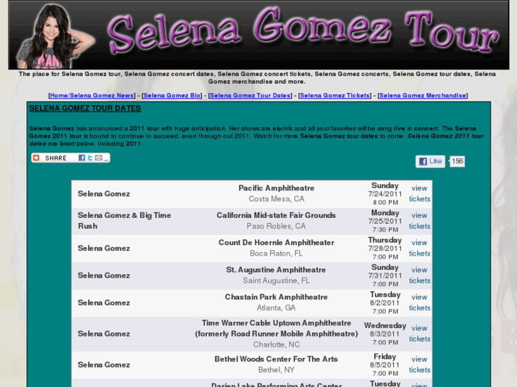 www.selenagomeztour.com