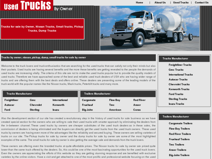 www.usedtrucksbyowner.com