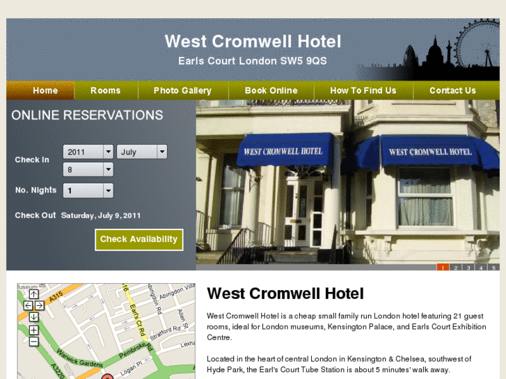 www.westcromwellhotel.co.uk