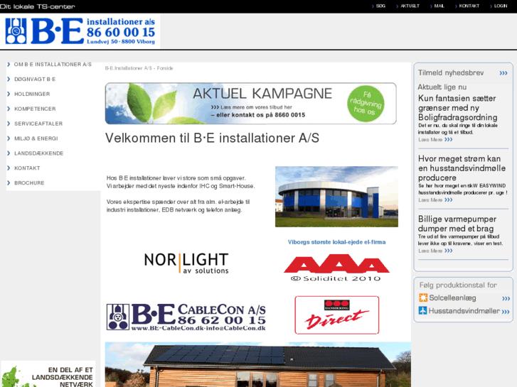 www.be-installationer.dk