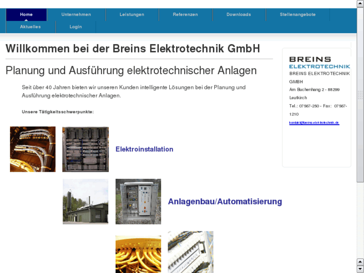 www.breins-elektrotechnik.de