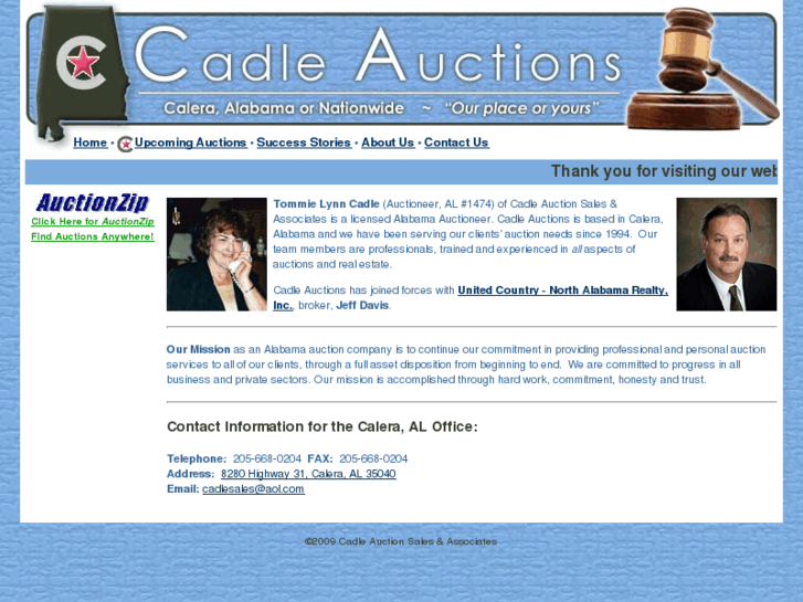 www.cadle-auctions.com