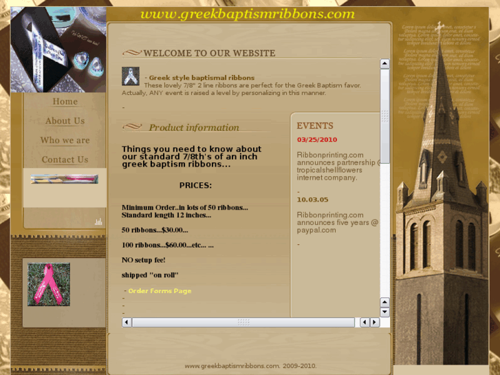 www.greekbaptismribbon.com