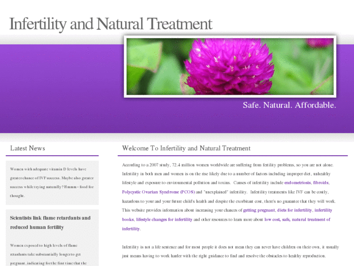 www.infertilityandnaturaltreatment.com