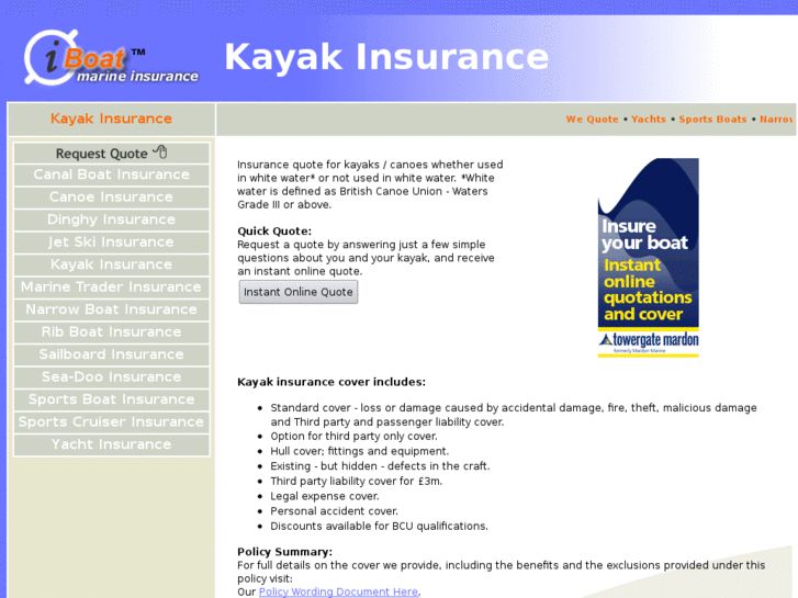 www.kayakinsurance.co.uk