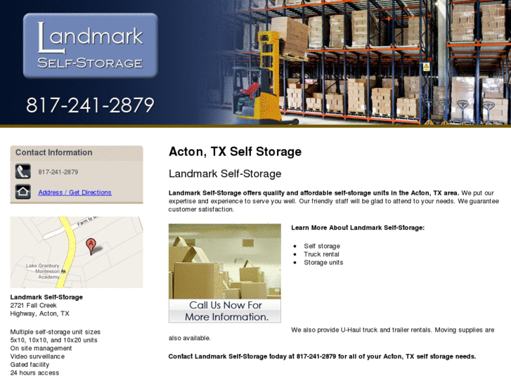 www.landmarkselfstorageacton.com