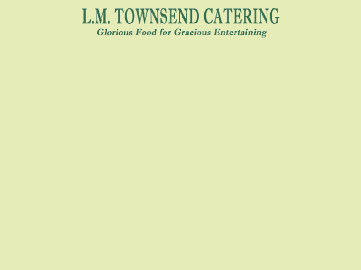 www.lmtownsendcatering.com