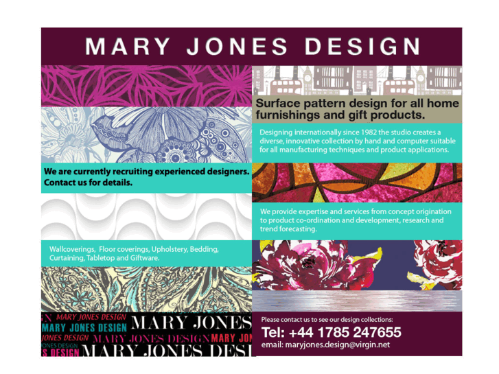 www.maryjonesdesign.com