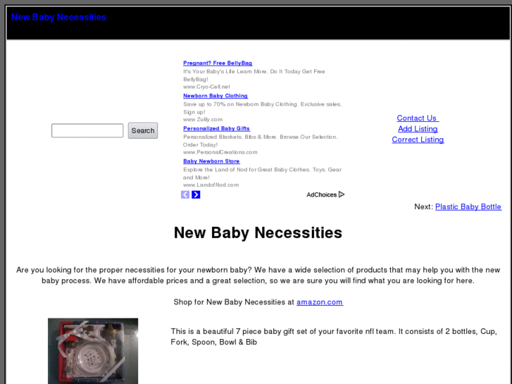 www.newbabynecessities.com