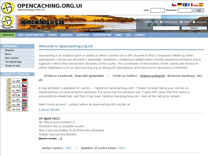 www.opencaching.co.uk