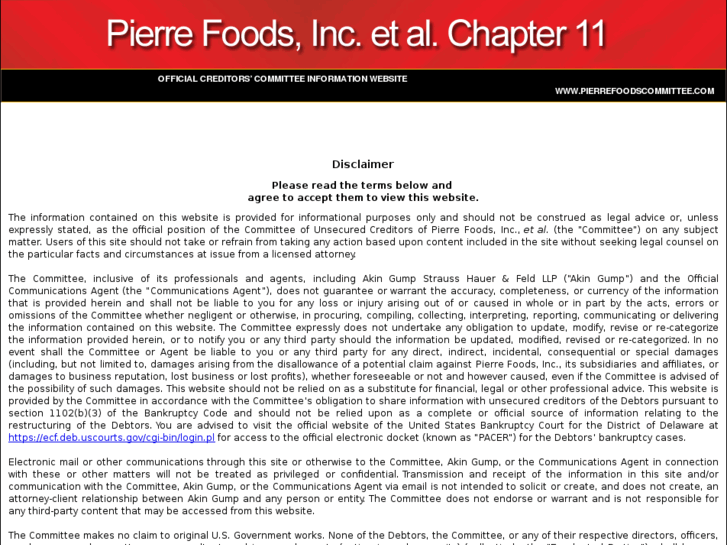 www.pierrefoodscommittee.com