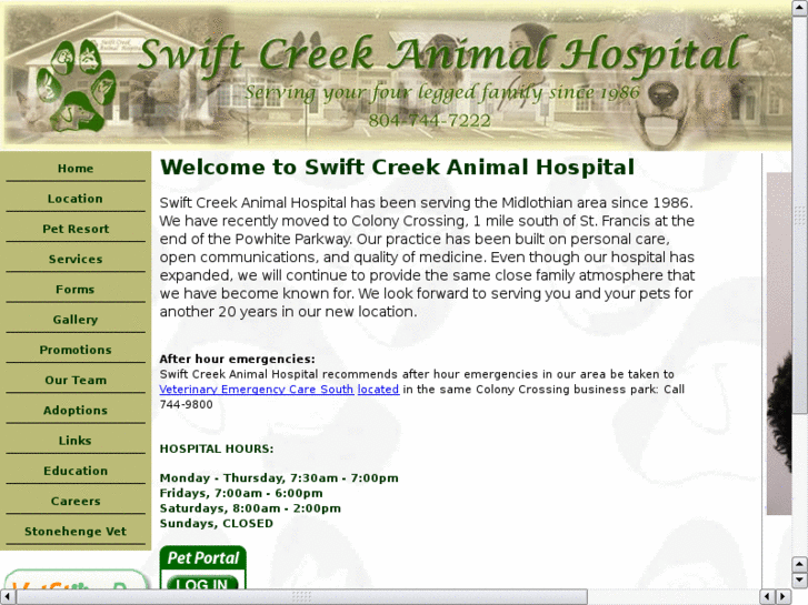 www.swiftcreekvet.net