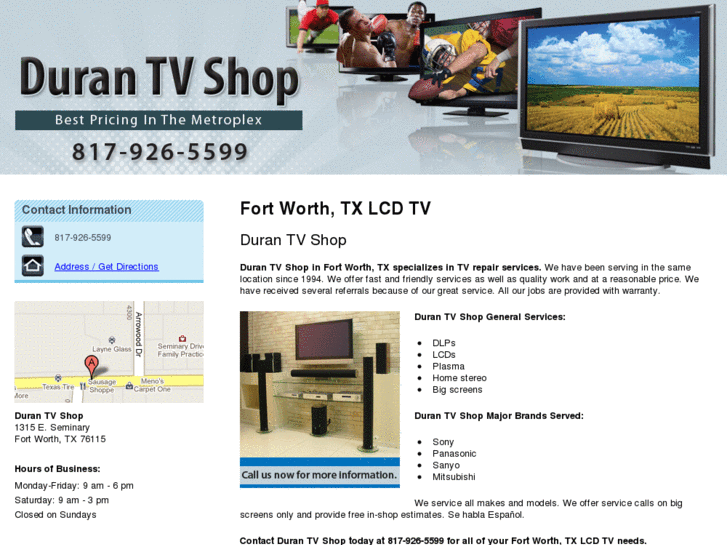 www.televisionrepairfortworth.com