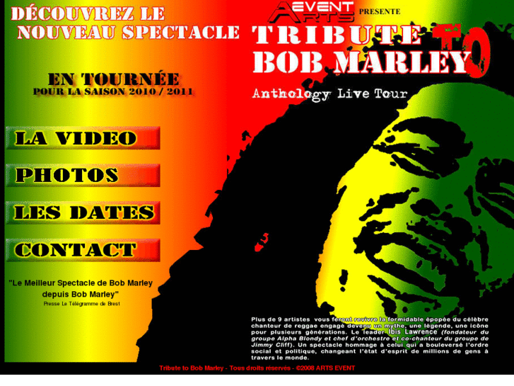 www.tribute-to-bob-marley.com