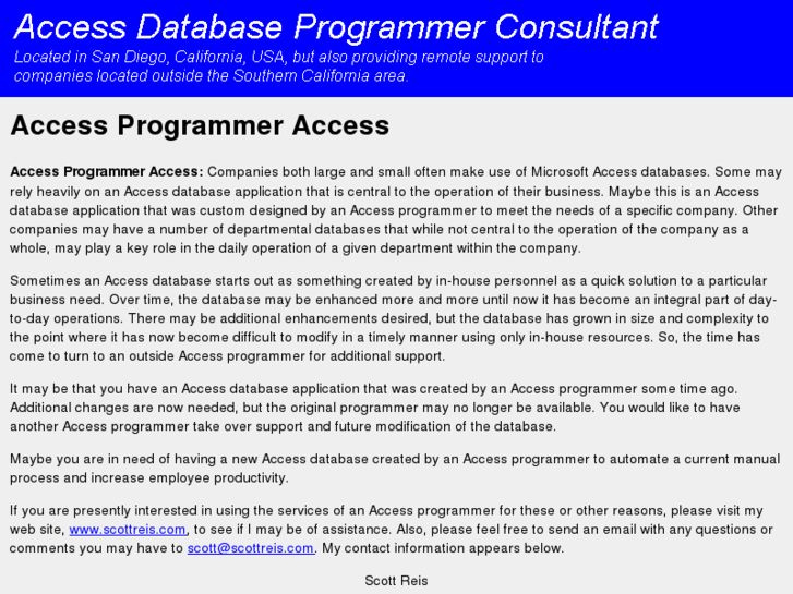 www.accessprogrammeraccess.com