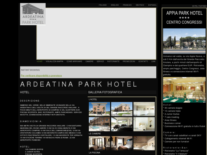 www.ardeatinaparkhotel.it