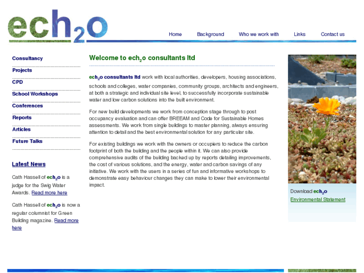 www.ech2o.co.uk