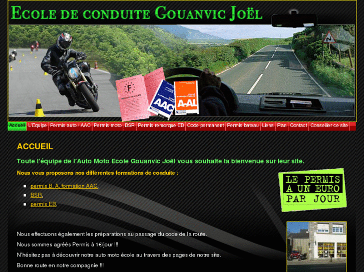 www.ecoledeconduite-gouanvic.com