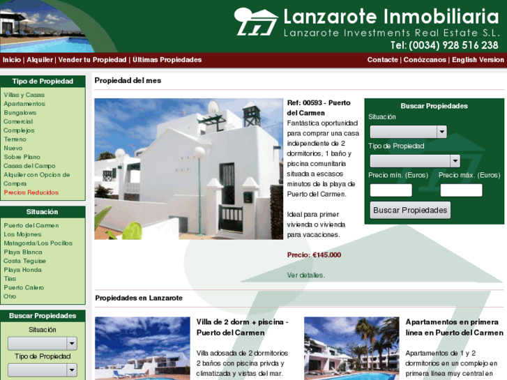 www.lanzaroteinmobiliaria.es