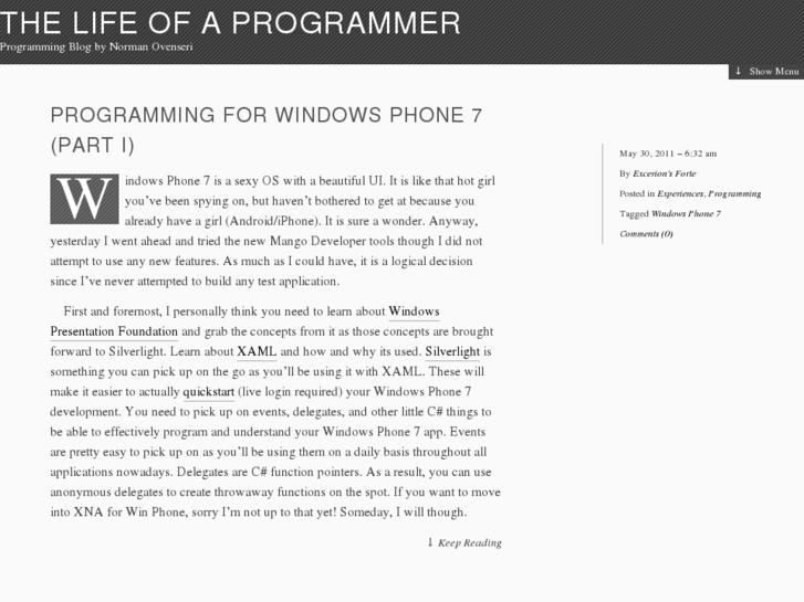 www.lifeofaprogrammer.com