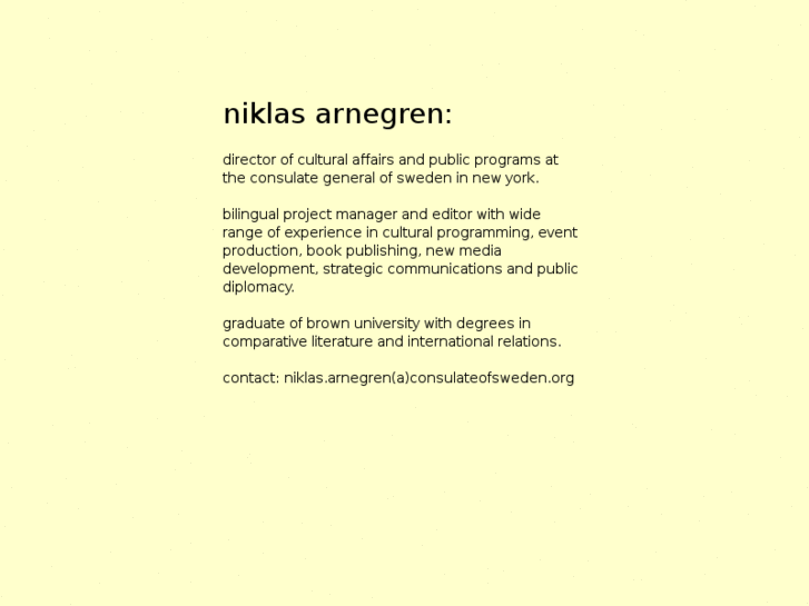 www.niklasarnegren.com