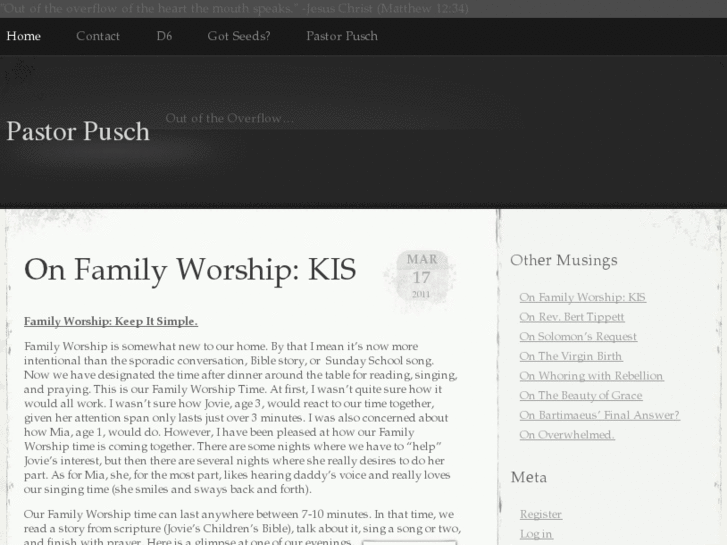 www.pastorpusch.com