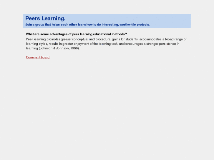 www.peerslearning.com