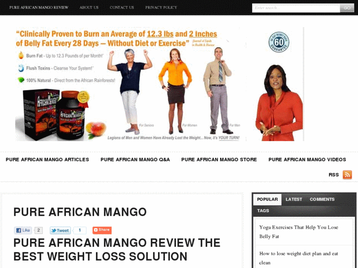 www.pureafricanmangoreview.com