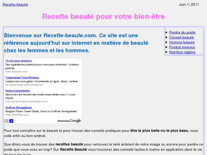 www.recette-beaute.com