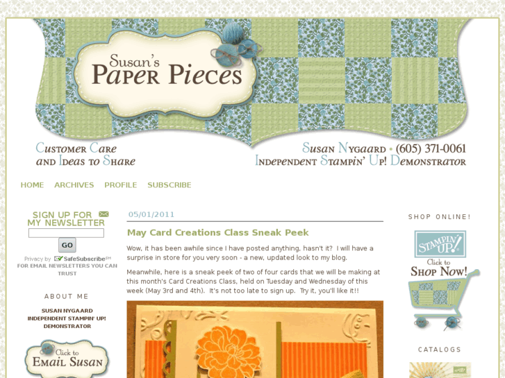 www.susanspaperpieces.com